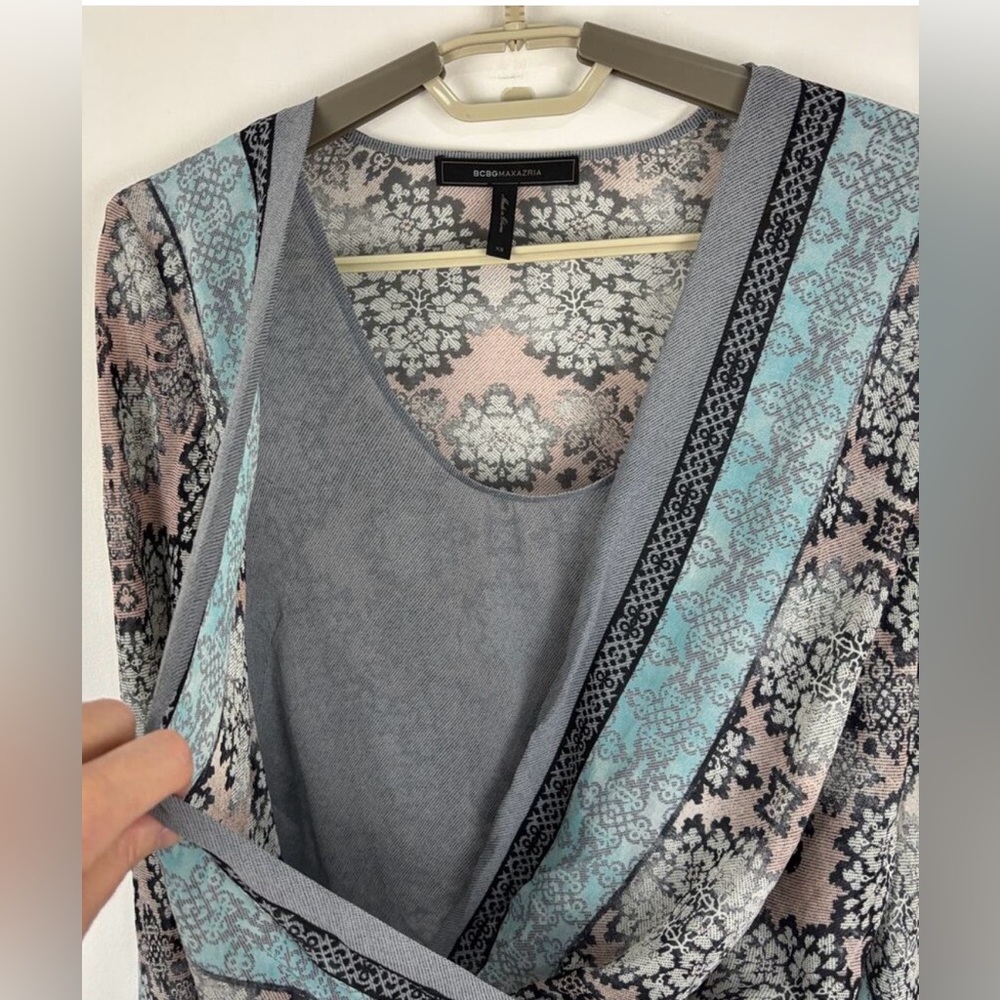 BCBGMaxAzria Kasia Silk Handkerchief Blouse🧚 - Picture 4 of 8
